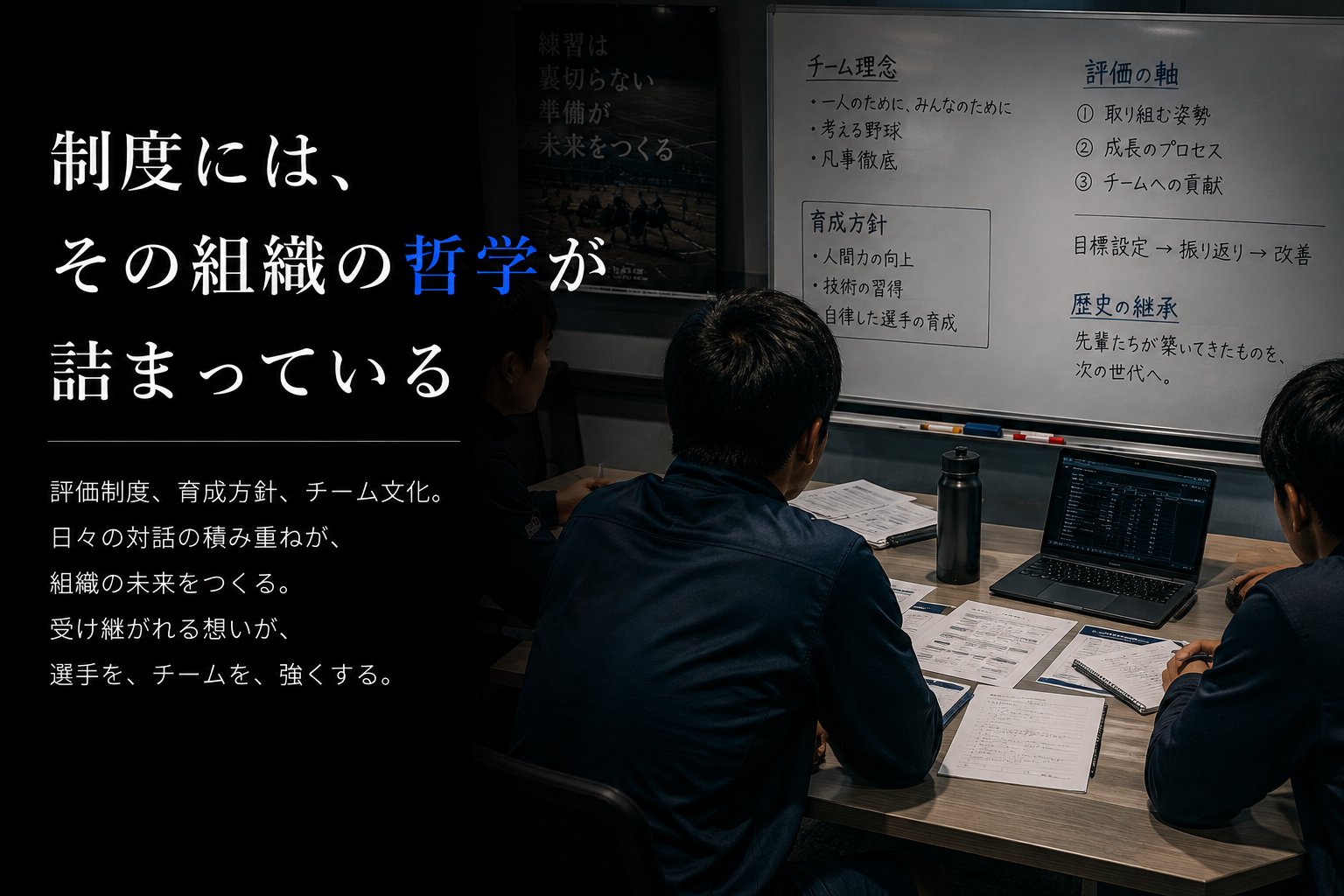 選手を取り巻く、人間関係を知っていますか
