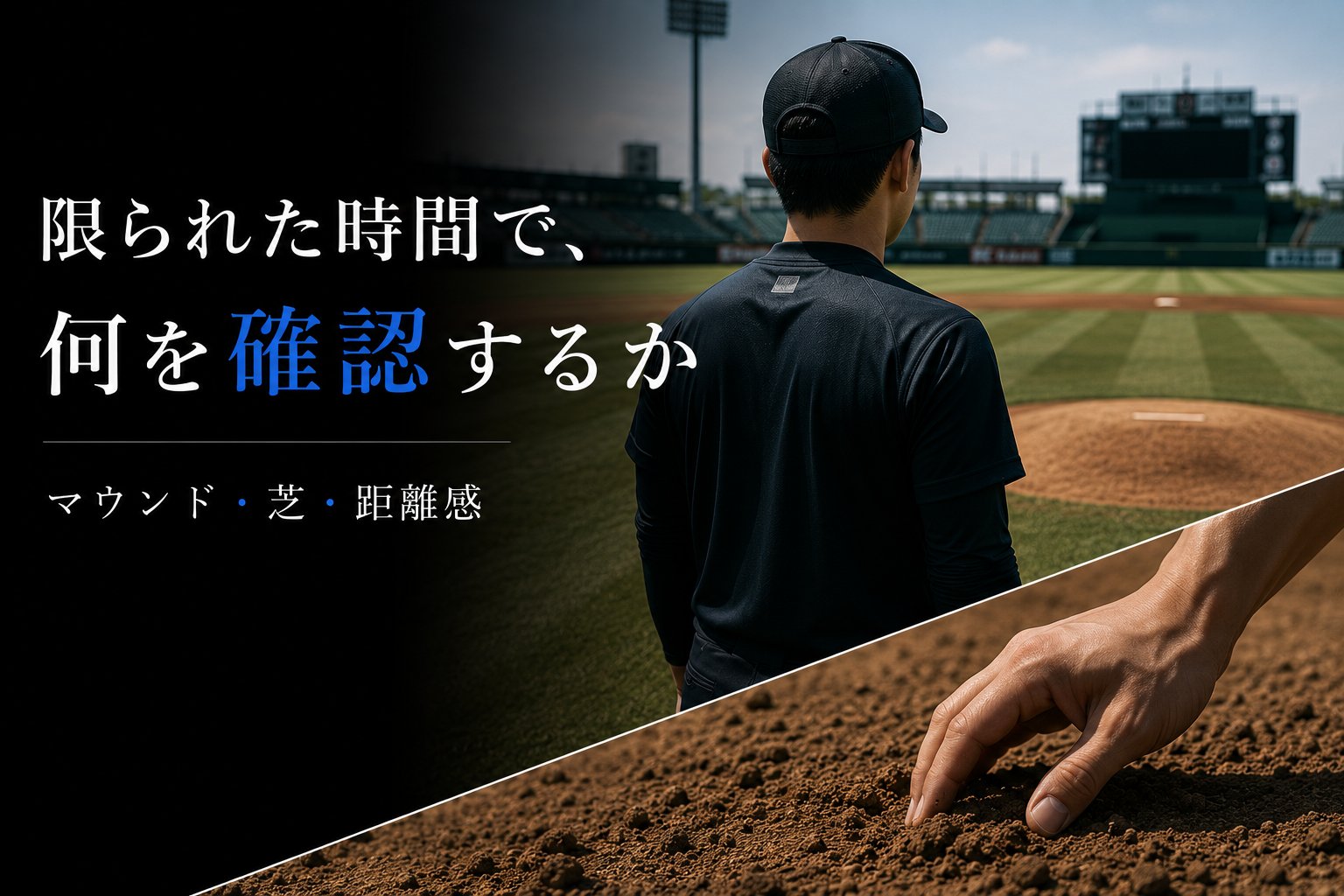 限られた時間で、何を確認するか
