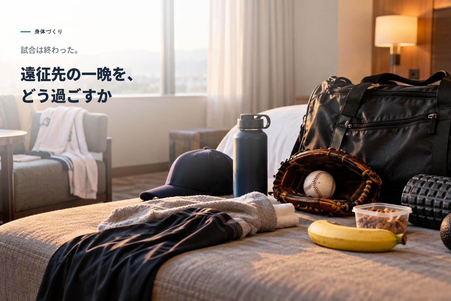 宿舎での過ごし方が、翌日を決める