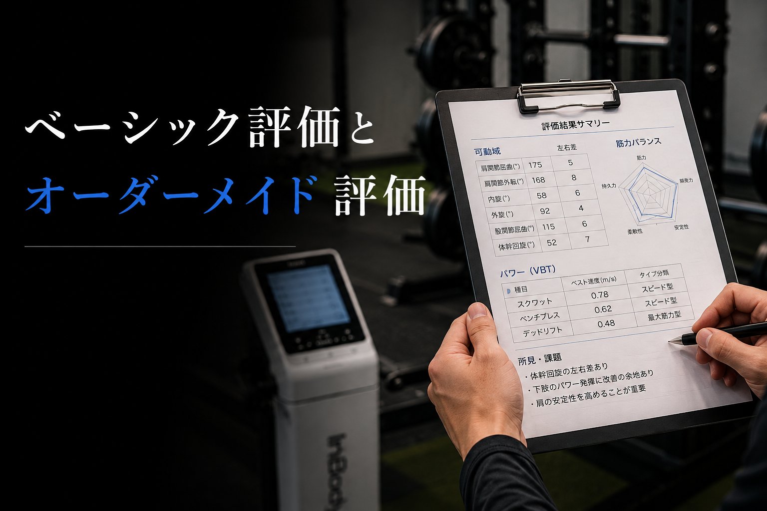 ベーシック評価とオーダーメイド評価